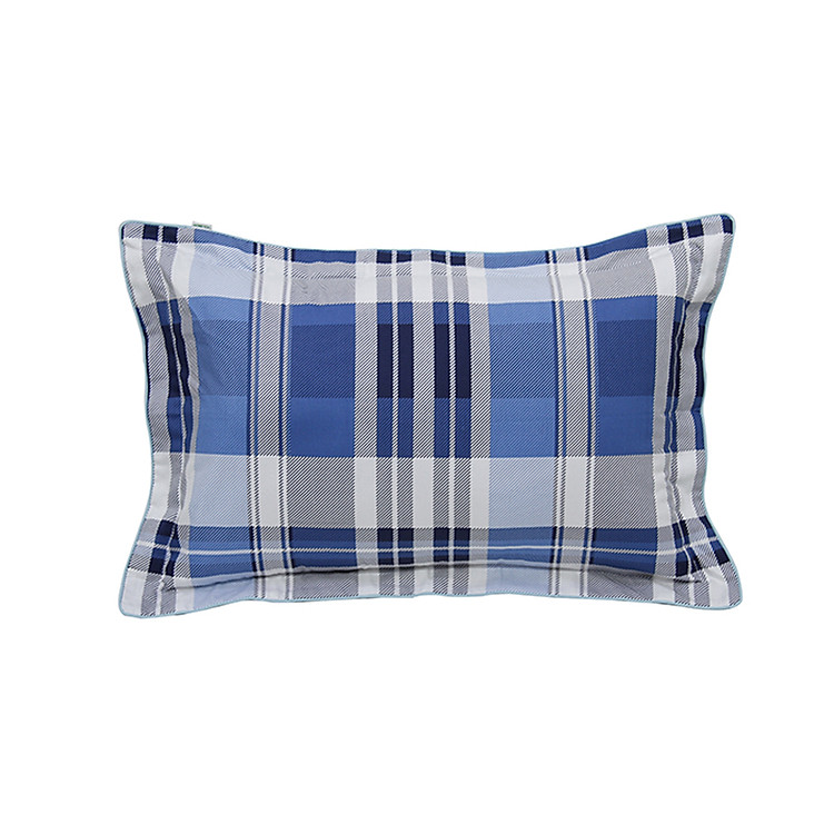 Bộ 2 Gối đầu 40x60 cm cotton hoa Hometex (Sản phẩm có nhiều màu, giao màu ngẫu nhiên)