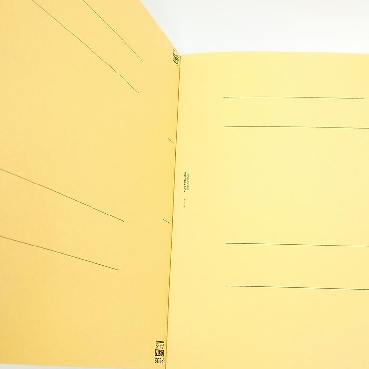 Bìa Giấy Flat File A4S - Yellow 78-037ND - Ảnh 2