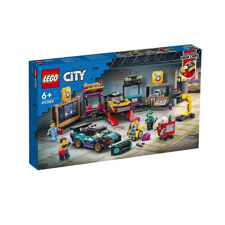 LEGO City 60389 Trạm Ga-ra Nâng Cấp Chính hãng Tiết kiệm - Hình ảnh 2