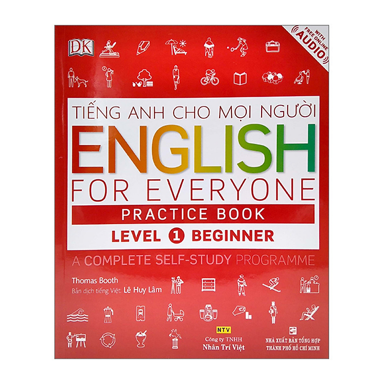 Tiếng Anh Cho Mọi Người – English For Everyone Practice Book Level 1 Beginner