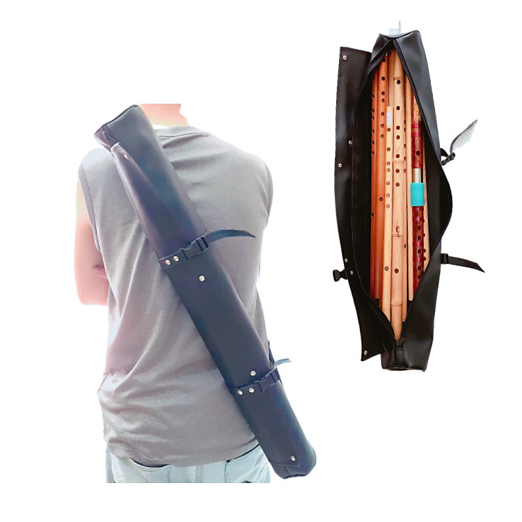 Túi Da Đựng Sáo Trúc Cao Cấp