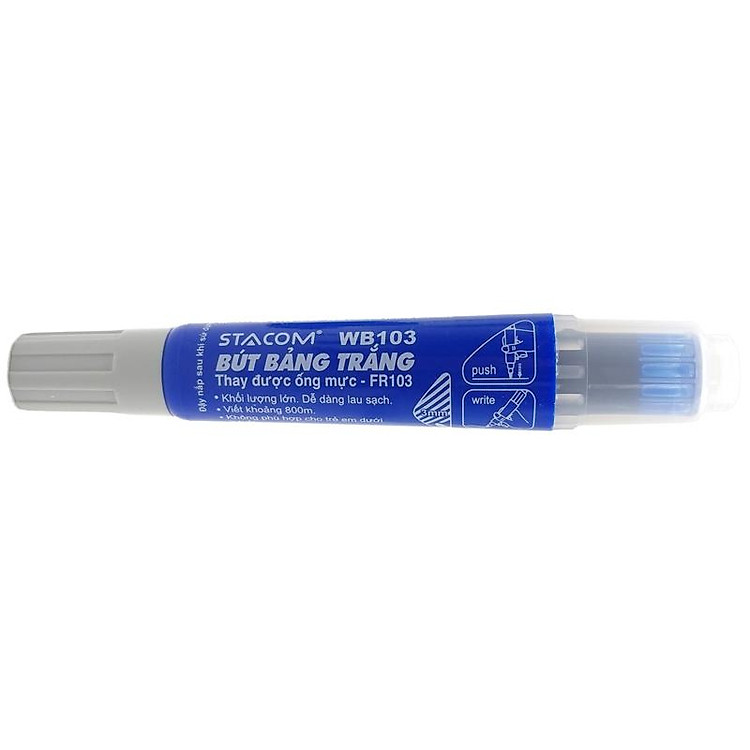 Bút Lông Bảng Stacom WB103-C (Màu Xanh Dương) - Ảnh 2
