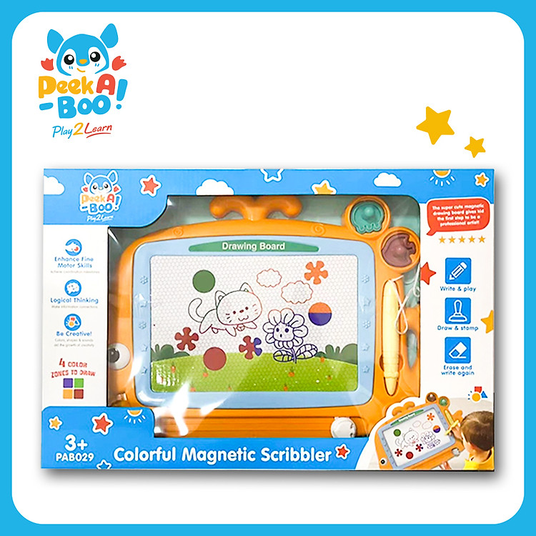 Đồ Chơi Bảng Vẽ Nam Châm Cá Voi Chính hãng Ưu đãi - Hình ảnh 5