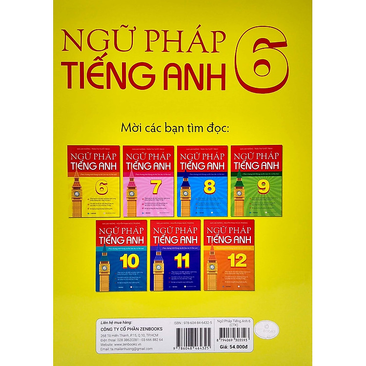 Ngữ Pháp Tiếng Anh 6 - Ảnh 7