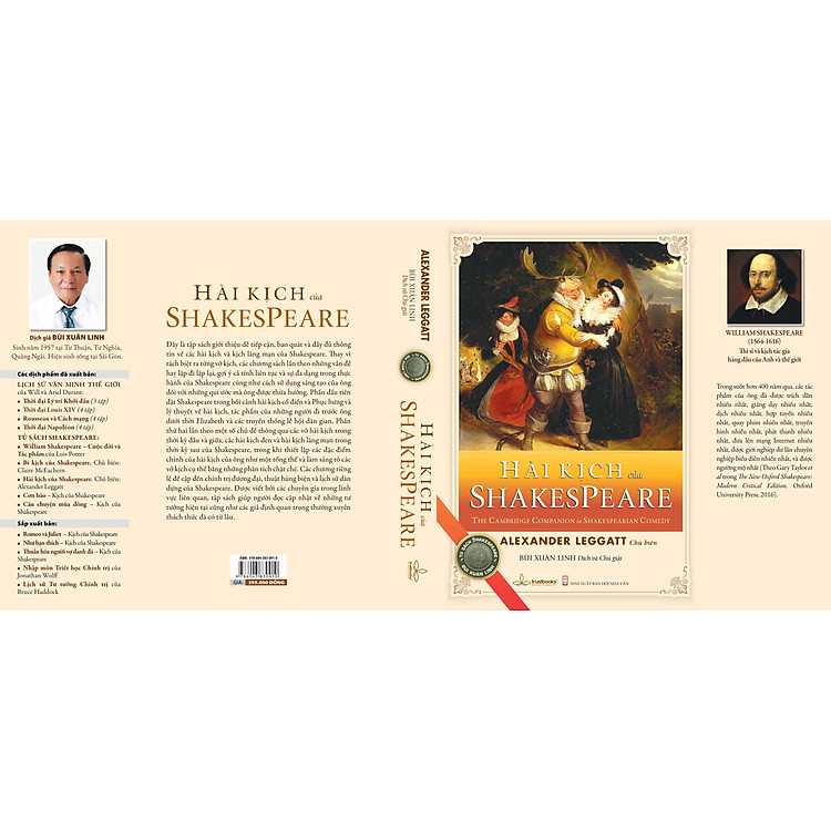 Hài Kịch của Shakespeare - The Cambridge Companion to Shakespearian Comedy - Alexander Leggatt Chủ Biên