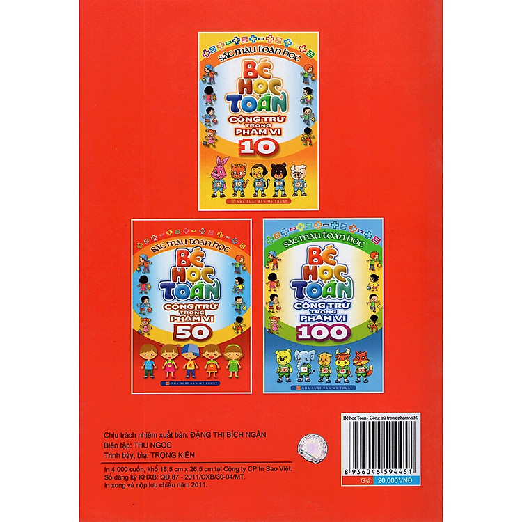 Bé học Toán - Cộng trừ trong phạm vi 50 - Ảnh 2