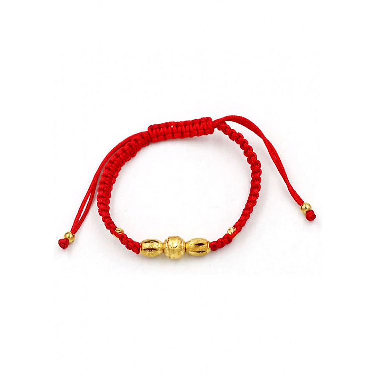 Vòng đeo tay tết dây đỏ phong thủy TD6 - Vòng tay chỉ đỏ may mắn