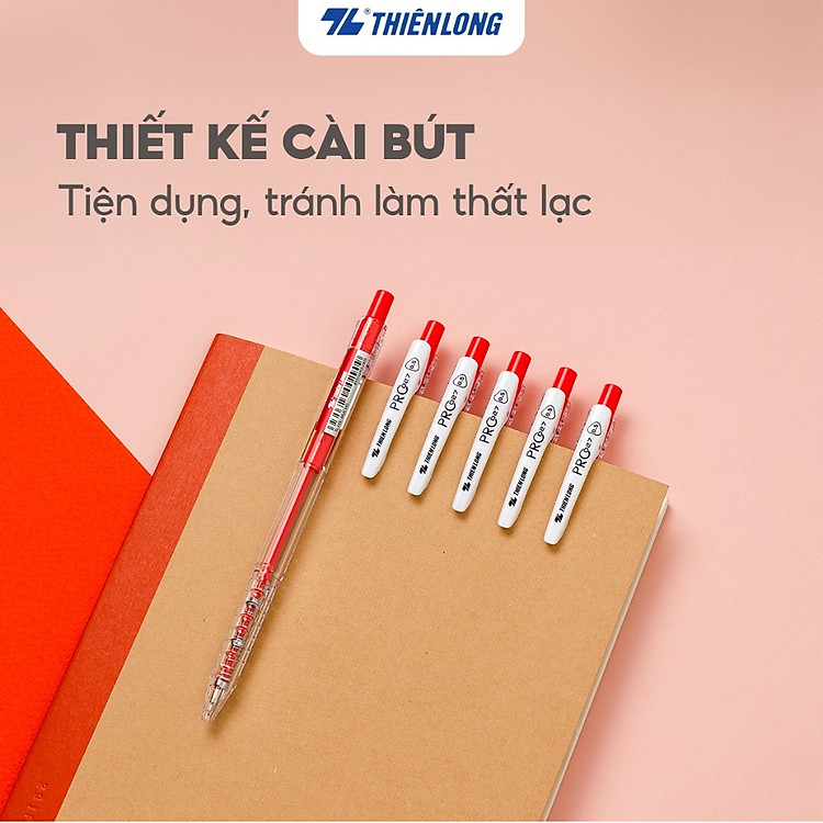 Bút bi Thiên Long PRO 027 (0.5mm, Combo 5 chiếc) - Ảnh 7