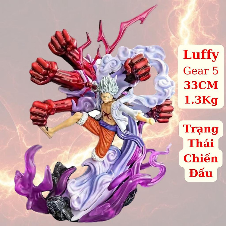Mô Hình Luffy Gear 5 (33cm)