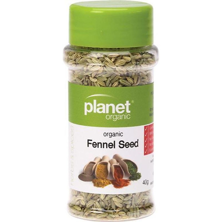 Tiểu hồi hương - hạt thì là (fennel seed) hữu cơ Planet Organic 40g