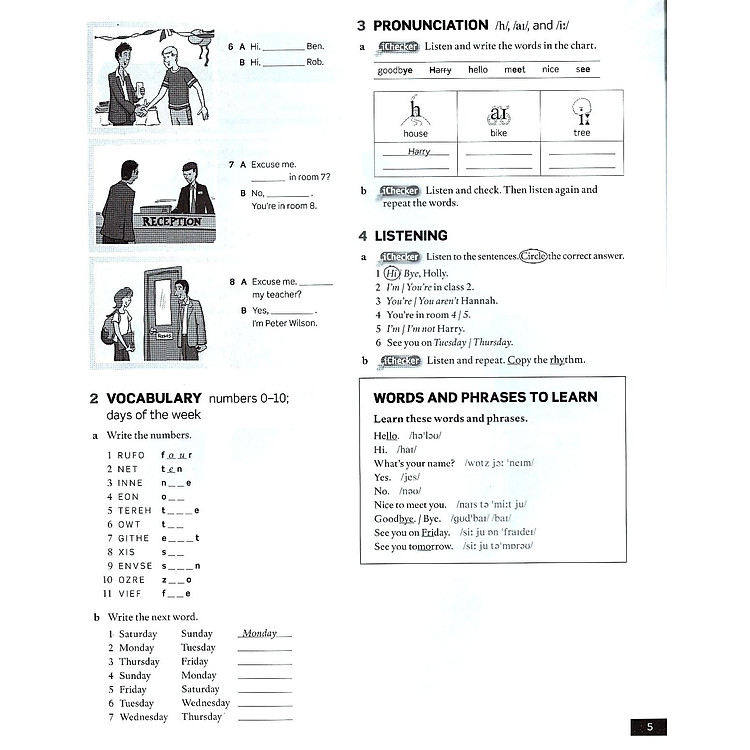 English File: Beginner: Workbook Without Key - 3rd Edition - Ảnh 2