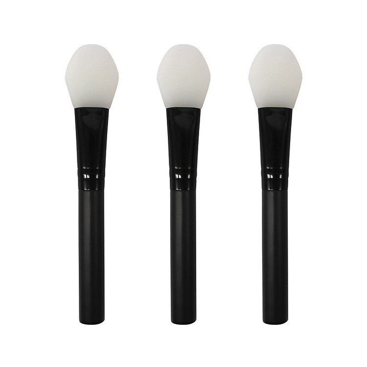 Set 3 Cọ Mặt Nạ Silicon Đầu Tròn