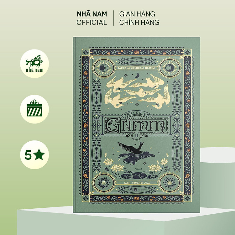 Sách - Bộ Truyện cổ Grimm (02 cuốn) (Bìa cứng) - Nhã Nam Official