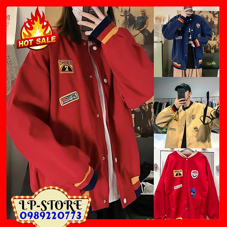 Áo khoác Nỉ Bomber siêu Hot