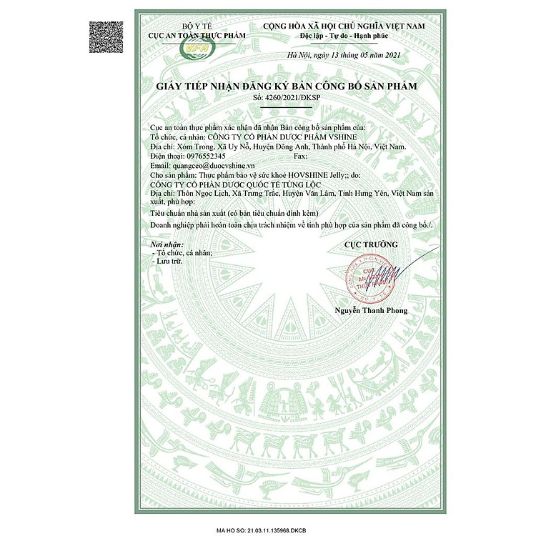 Thạch HO VSHINE - Hỗ trợ giảm ho cho bé Chất lượng Tiết kiệm - Hình ảnh 5