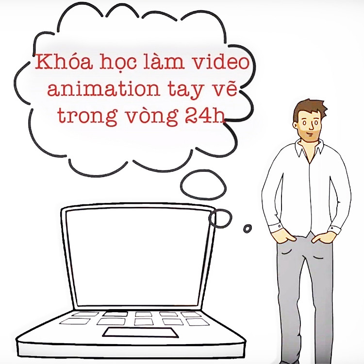 Khóa Học Làm Video Animation Dạng Tay Vẽ Trong 24H