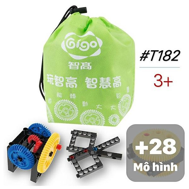 Mua tại MyKingdom: Đồ Chơi Gigo Lắp Ráp STEAM GEAR SET - Ngập tràn khuyến mãi