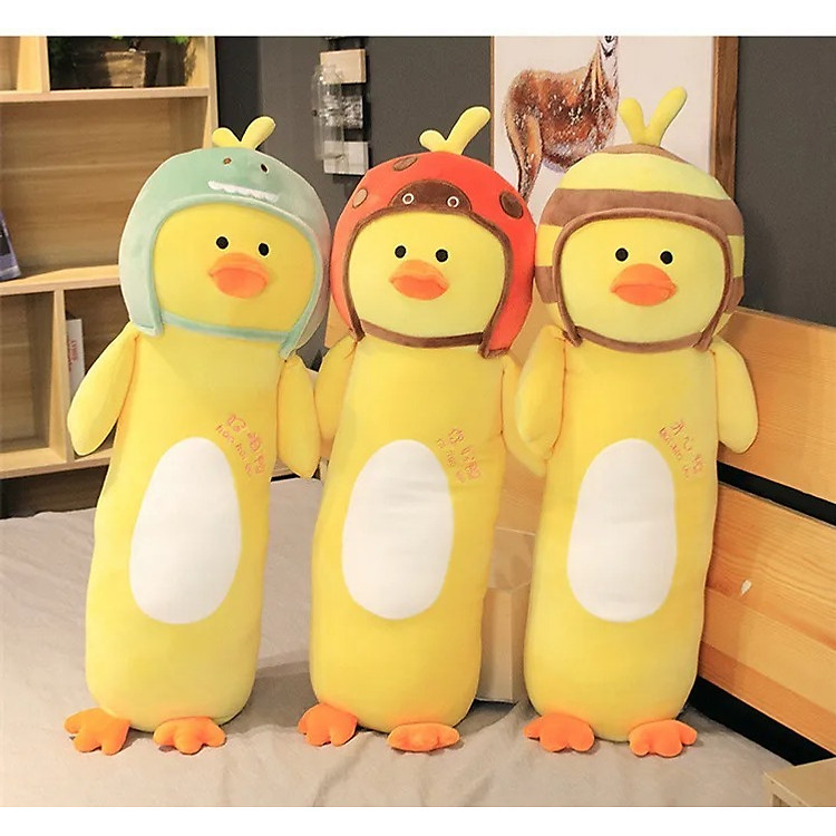 Gấu bông vịt vàng dễ thương 70cm Chính hãng Ưu đãi - Hình ảnh 3