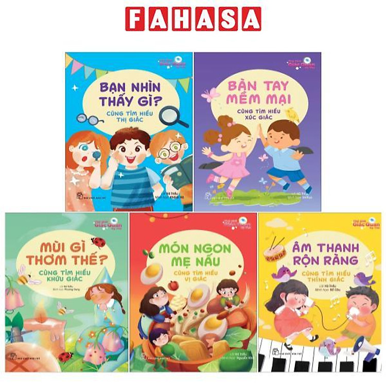 Bộ Sách Thế Giới Giác Quan Kỳ Thú (Bộ 5 Cuốn)