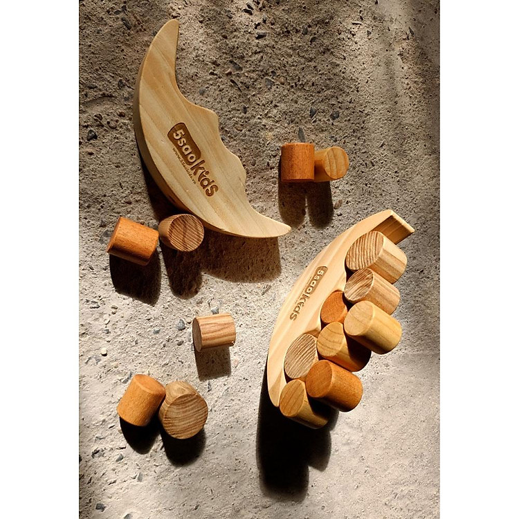 Mua Bộ đồ chơi xếp hình cân bằng Việt Nam Chính hãng Tiết kiệm - Hình ảnh 5