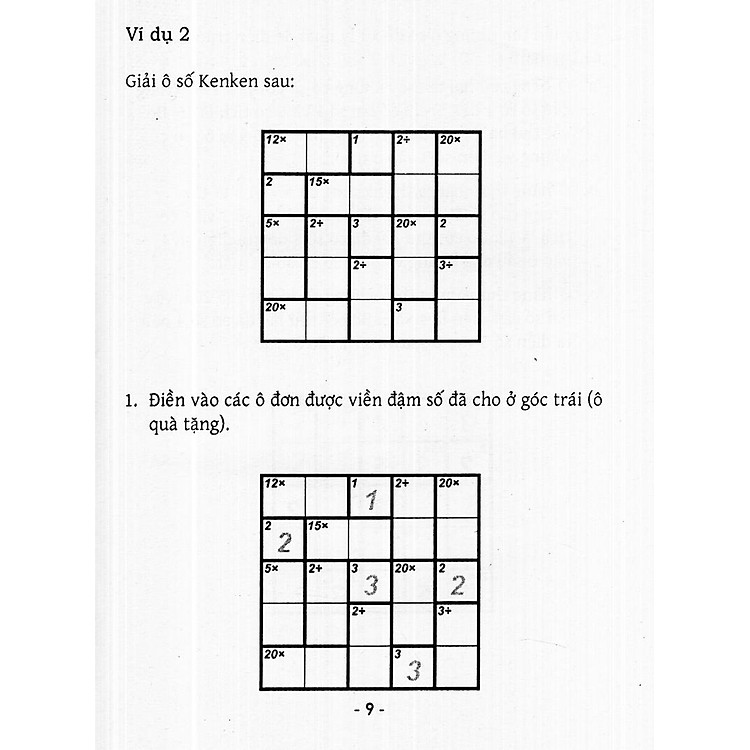 Trò Chơi Ô Chữ Số Thông Minh Kenken (Tập 4) - Ảnh 6