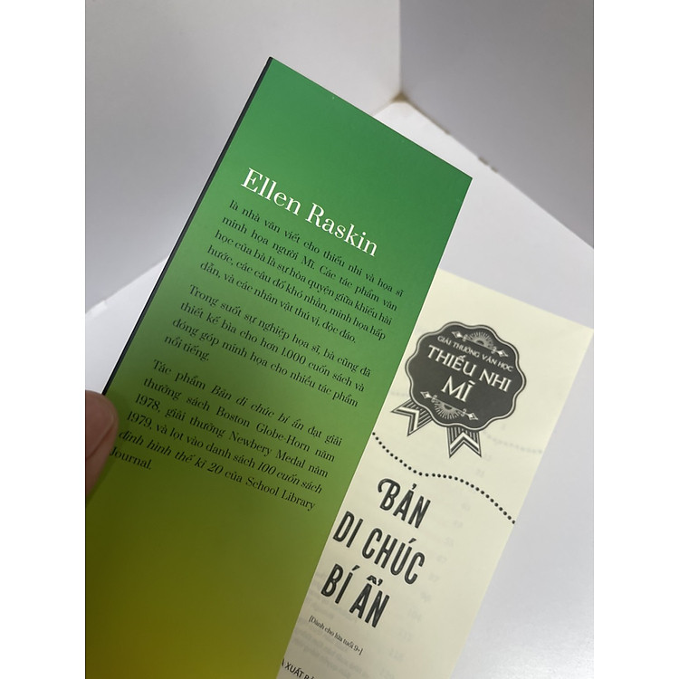 BẢN DI CHÚC BÍ ẨN – Giải thưởng văn học Thiếu nhi Mỹ - Newberry Medal 1979 - Ảnh 3