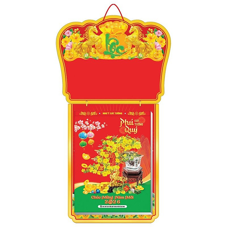 Lịch Treo Tường 52 Tuần - LỊCH TẾT 2026 - Lịch Treo Tường 53 Tuần 2026 (30 x 40 cm)