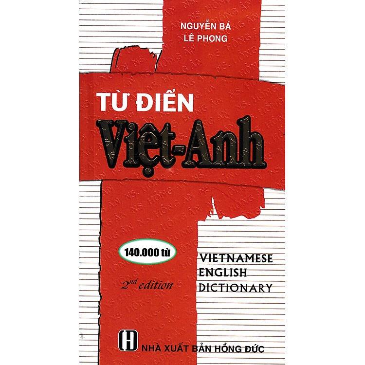 Từ Điển Việt – Anh (140000 Từ)