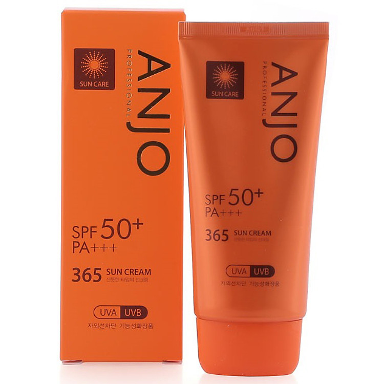 Kem chống nắng ANJO 365 SPF 50PA+++ Tặng 1 mặt nạ Jant Blanc