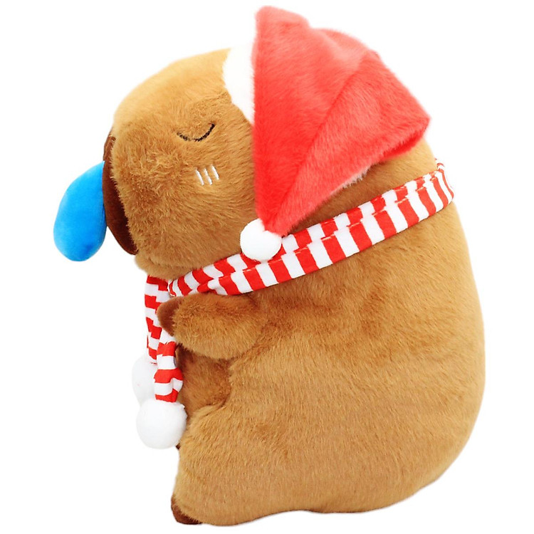 Mua Thú Bông Capybara Noel 35 cm - ZooZoo Chính hãng Giá rẻ - Hình ảnh 3