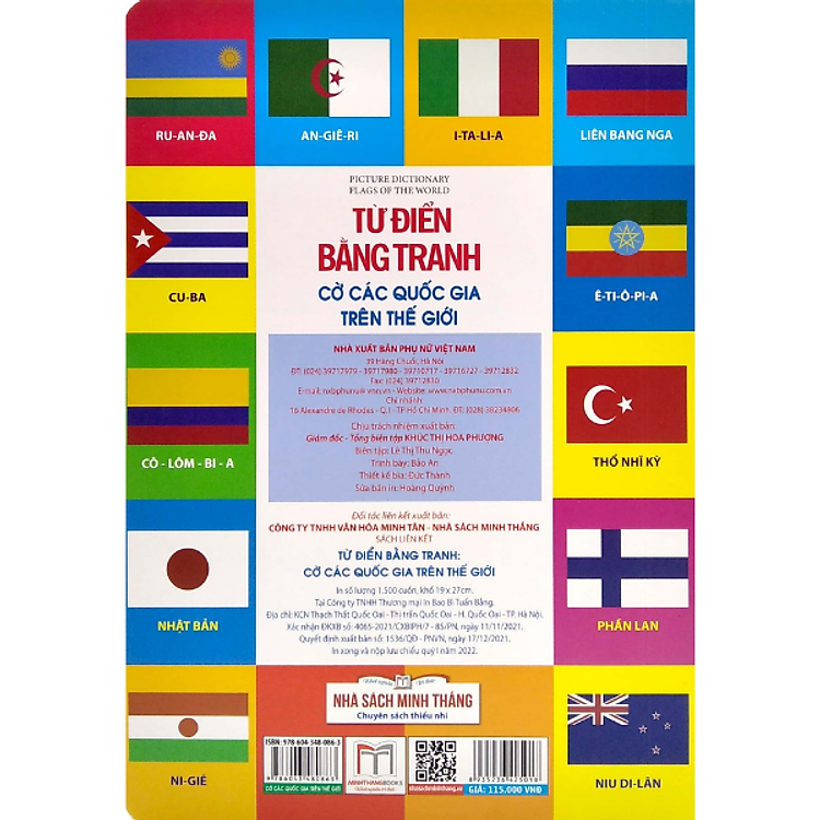 Từ điển bằng tranh - Cờ các quốc gia trên thế giới - Ảnh 3