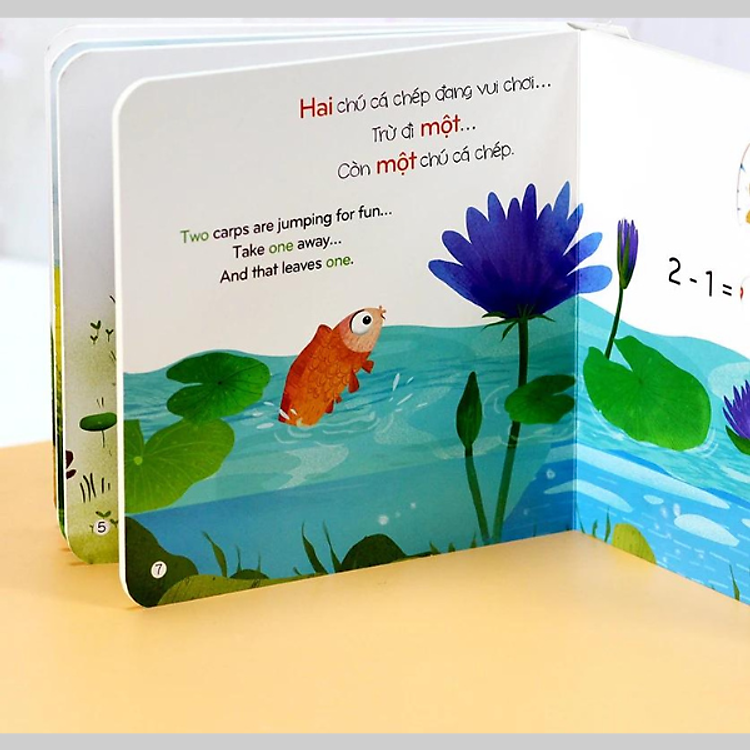 Chuyển Động Đếm Số - Phép Trừ - Subtraction - Ảnh 4