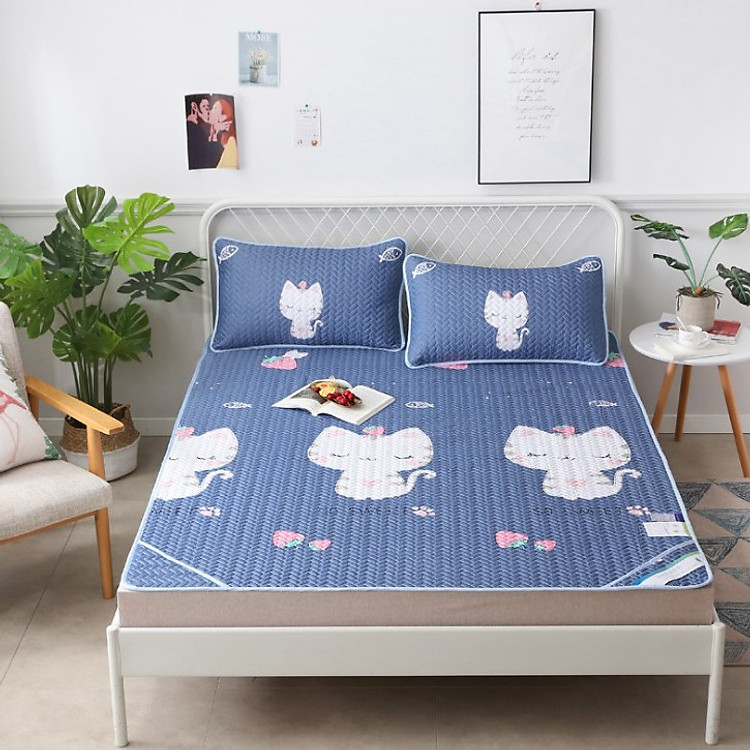 Bộ 3 Tấm Lót Điều Hòa Tencel Hàn Quốc PA9206