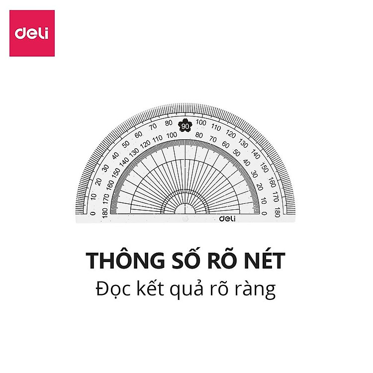 Bộ Thước Kẻ Eke Đa Năng (4 món) - Ảnh 3