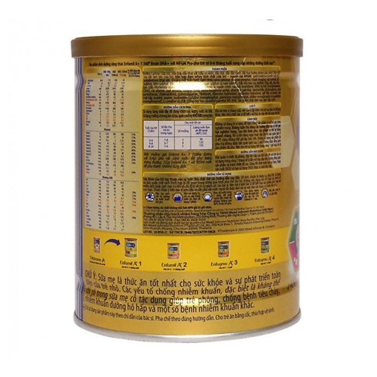 Sữa Bột Enfamil A+ 1 (400g) Chất lượng Ưu đãi - Hình ảnh 4