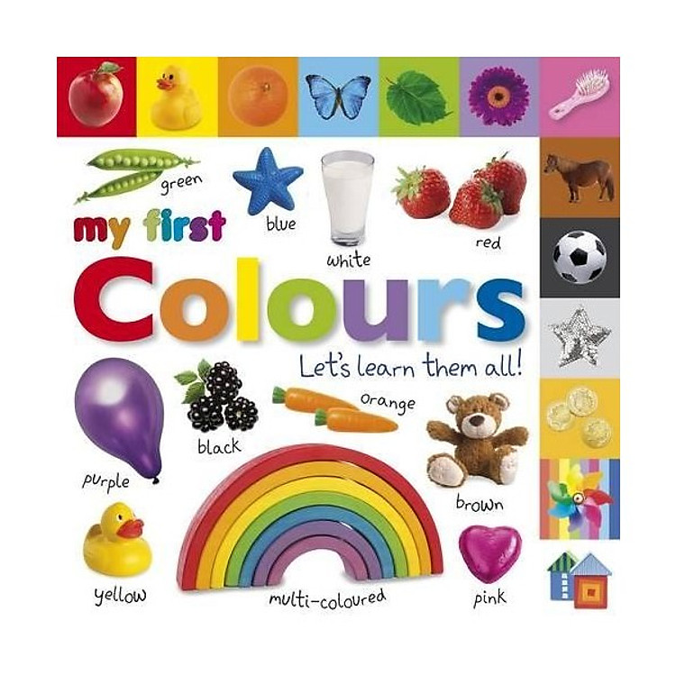Sách My First Colours Let’s Learn Them All