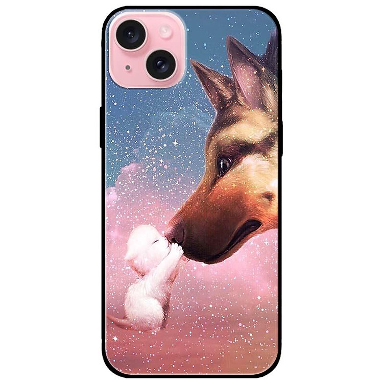 Ốp lưng dành cho Iphone 15 - Iphone 15 Plus - Iphone 15 Pro - Iphone 15 Pro Max - Cún Con Trắng - Hàng Chính Hãng
