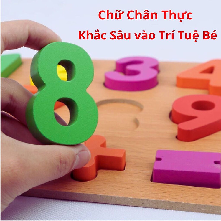 Mua Combo 3 Bảng Gỗ Học Chữ và Số Chính hãng Ưu đãi - Hình ảnh 5