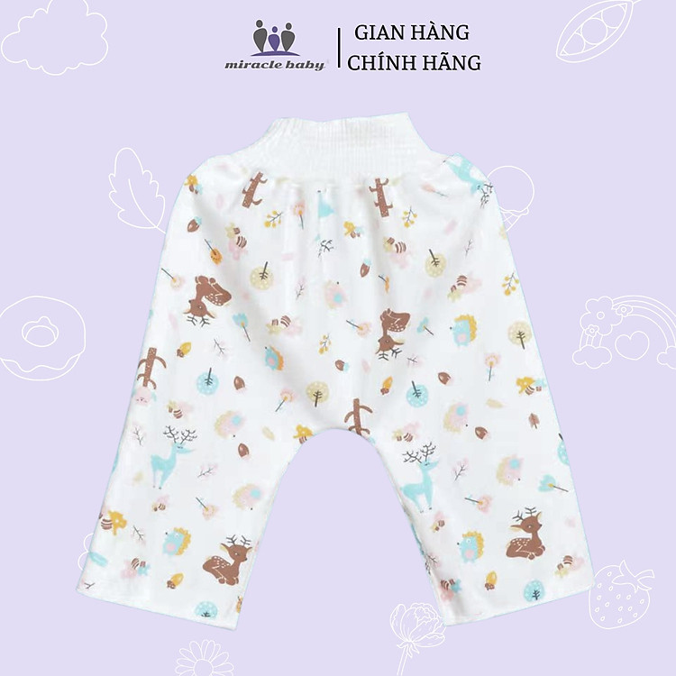 Mua Quần bỏ tả Miraclebaby cho bé 6-12 tháng Ưu đãi - Hình ảnh 2