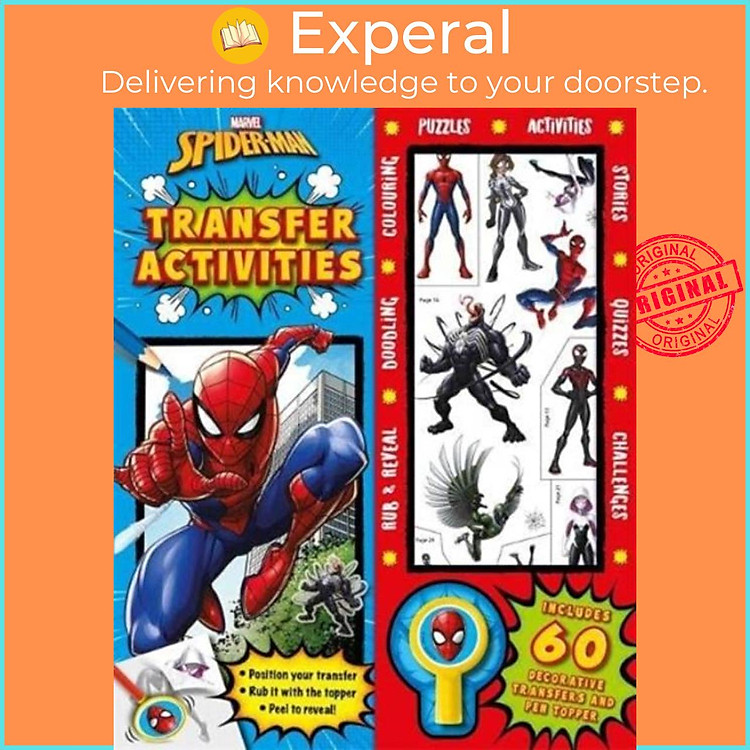 Sách - Marvel Spider-Man: Transfer Activities by Marvel Entertainment International Ltd (UK edition, paperback)