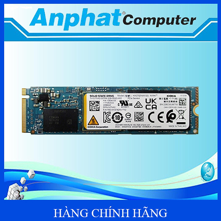 Ổ cứng SSD KIOXIA 512GB/1TB XG7 NVMe M.2 PCIe Gen 4x4 (Dạng Bulk) – Hàng Chính Hãng