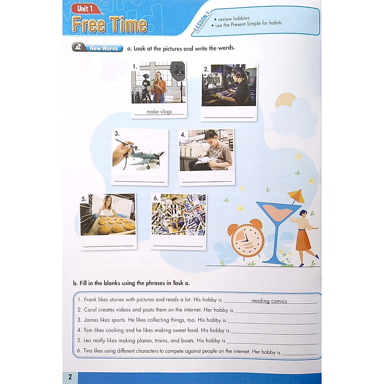 Tiếng Anh 7 I-Learn Smart World - Workbook - Ảnh 7