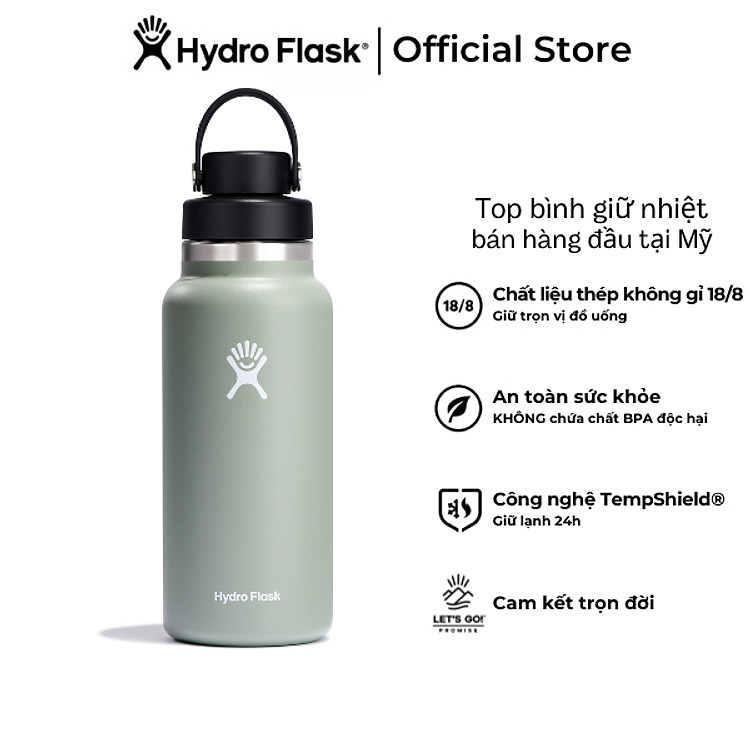 Bình giữ nhiệt Hydro Flask 32 OZ Wide Flex Chug Cap - Hàng chính hãng(Season 2024)