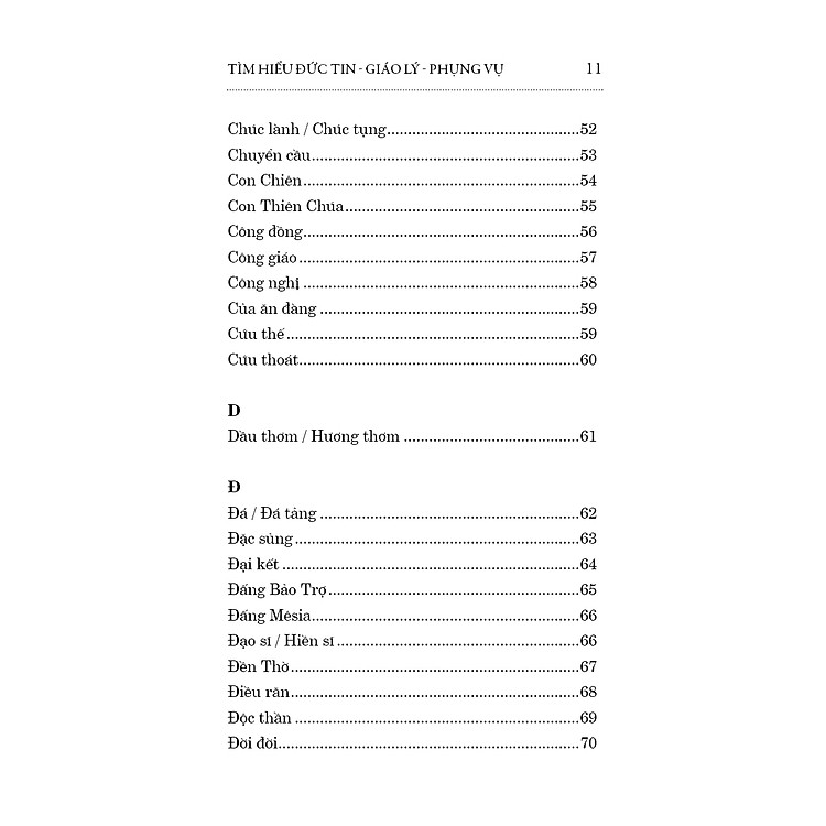 TỪ NGỮ GIẢN LƯỢC – Tìm Hiểu Đức Tin – Giáo Lý – Phụng Vụ - Ảnh 4