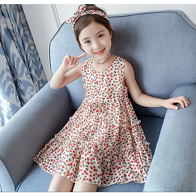 Đầm maxi von dễ thương cho bé gái từ 13 đến 43 kg - DB68