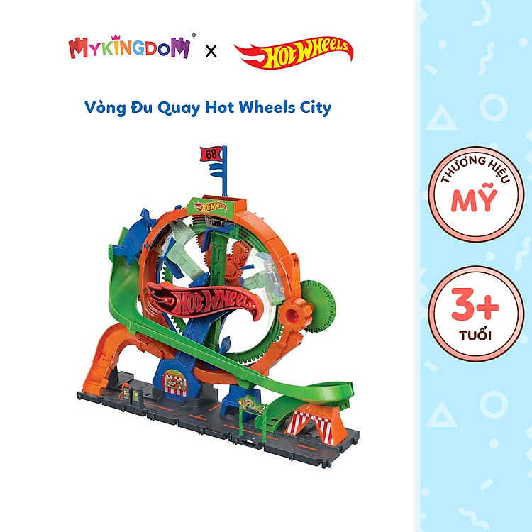 Mua tại Tiki: Mua Đồ Chơi Vòng Đu Quay Hot Wheels Chính hãng Ưu đãi