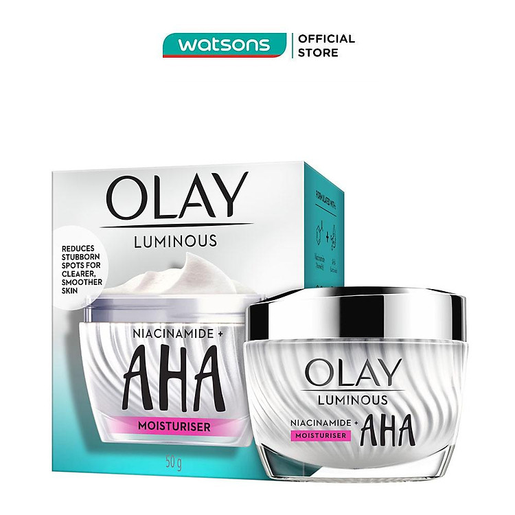 Kem Dưỡng Olay Luminous Niacinamide + AHA Moisturiser 50g