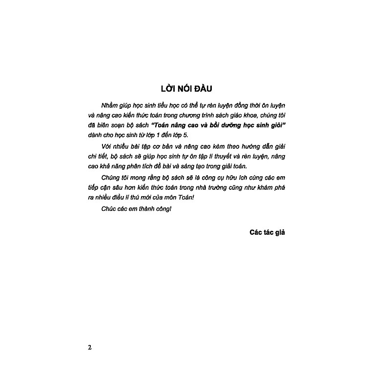 Toán Nâng Cao & Bồi Dưỡng Học Sinh Giỏi Lớp 5 - Ảnh 2