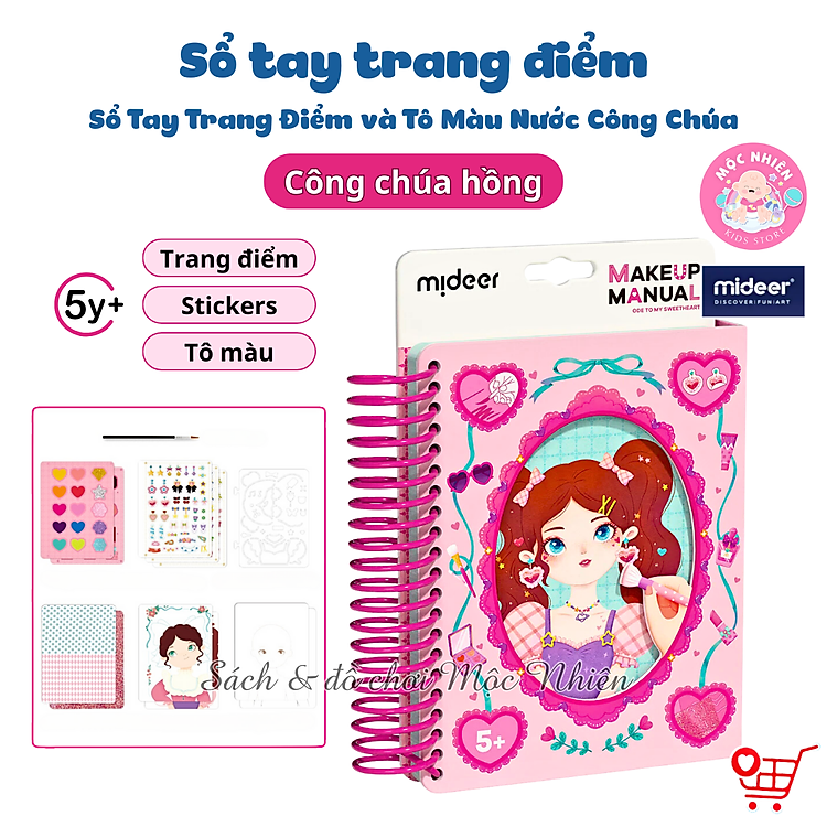 Tham Khảo tại ConCung: Sổ Tay Trang Điểm Công Chúa Mideer - Nhận ngay nhiều ưu đãi