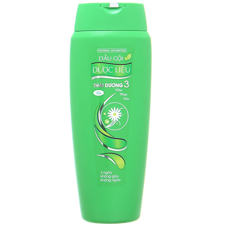 Dầu gội dược liệu Thái Dương 3 hương lá 200ml